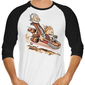 A Less Civilized Age - 3/4 Sleeve Raglan T-Shirt