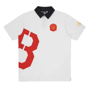 Billionaire Boys Club White College Polo Shirt