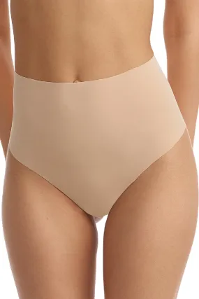 Commando Classic High Rise Thong, Beige (HRT02)