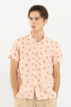 Equinox Leaf Peach Shirt