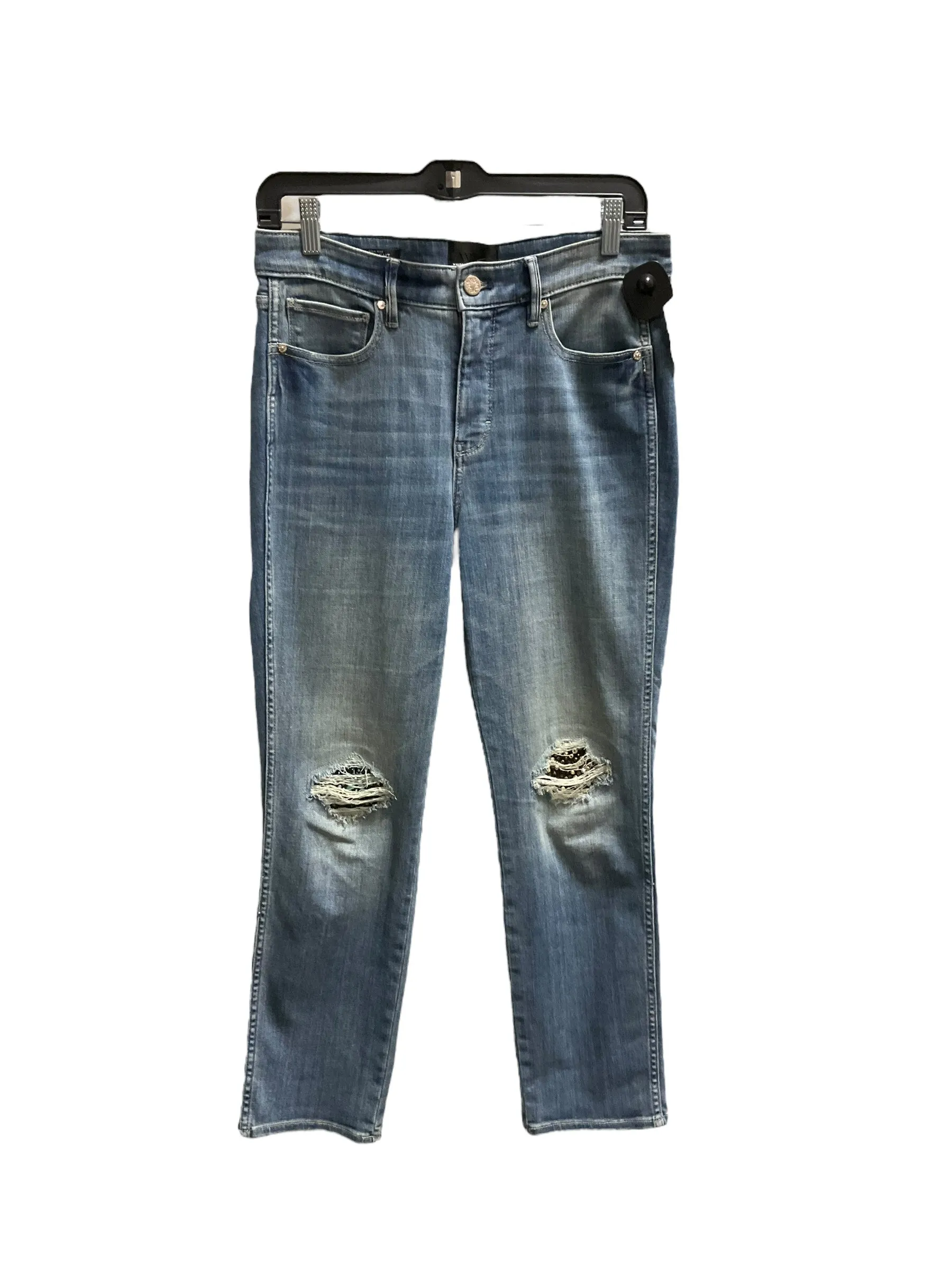 Jeans Boot Cut By White House Black Market In Blue Denim, Size: 6