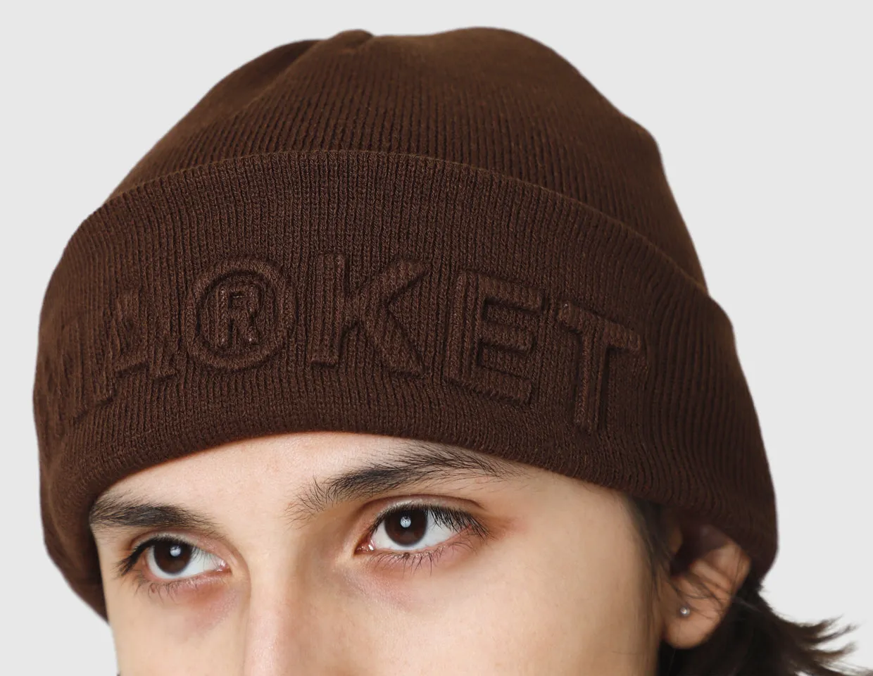 MARKET Market Knit Beanie / Bark