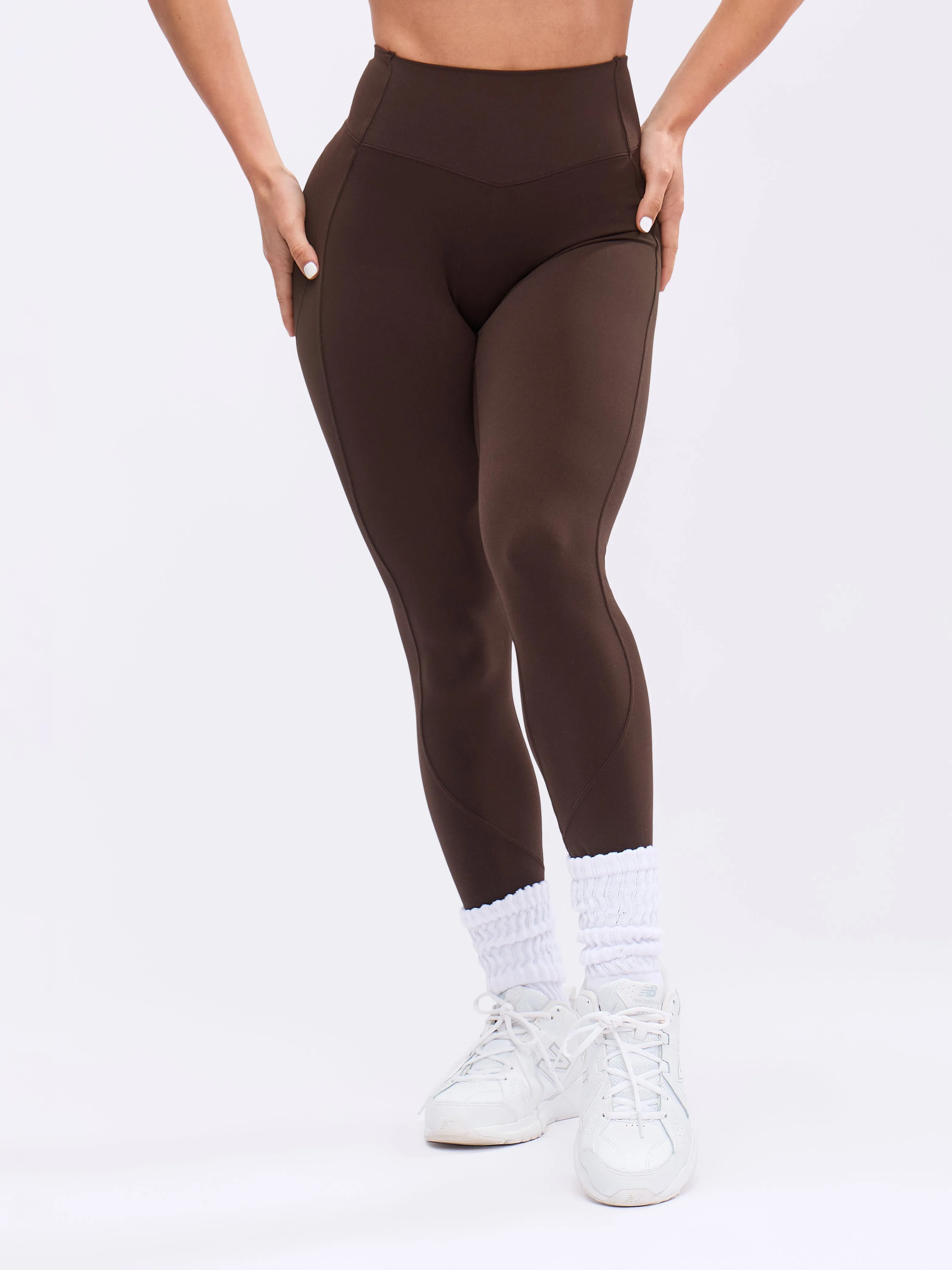 Silhouette Legging - Cold Brew