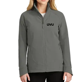 The North Face Ladies Tech Stretch Soft Shell Jacket - Mono Emb