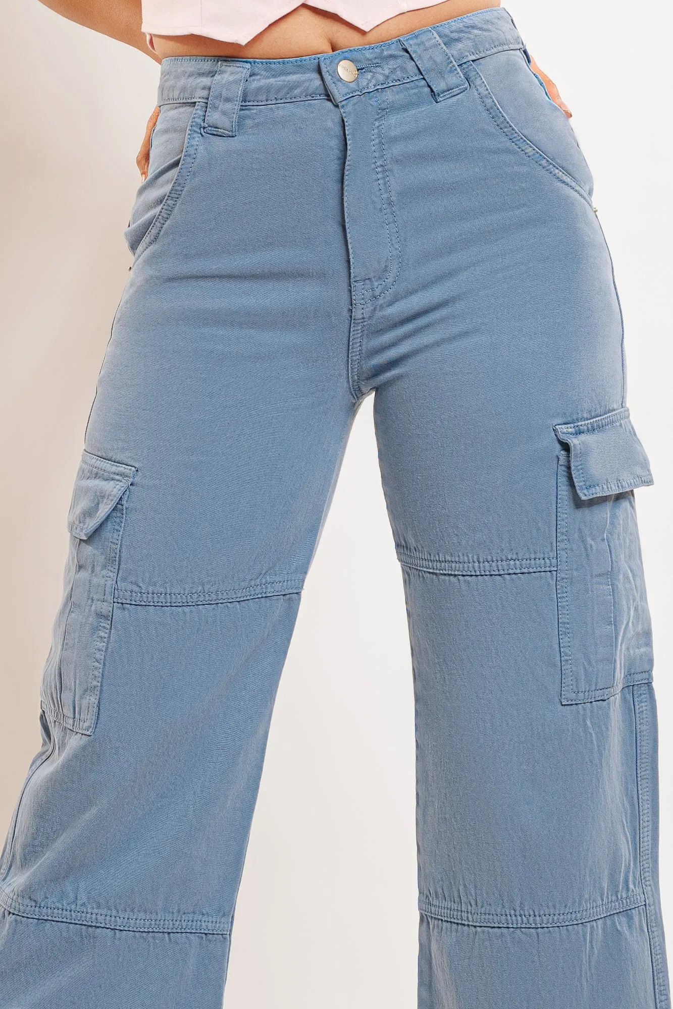 True Blue Cargo Jeans